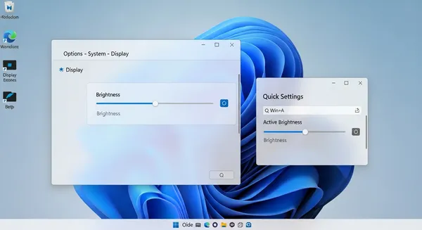 Как найти и использовать ползунок яркости экрана на ноутбуке в Windows 11